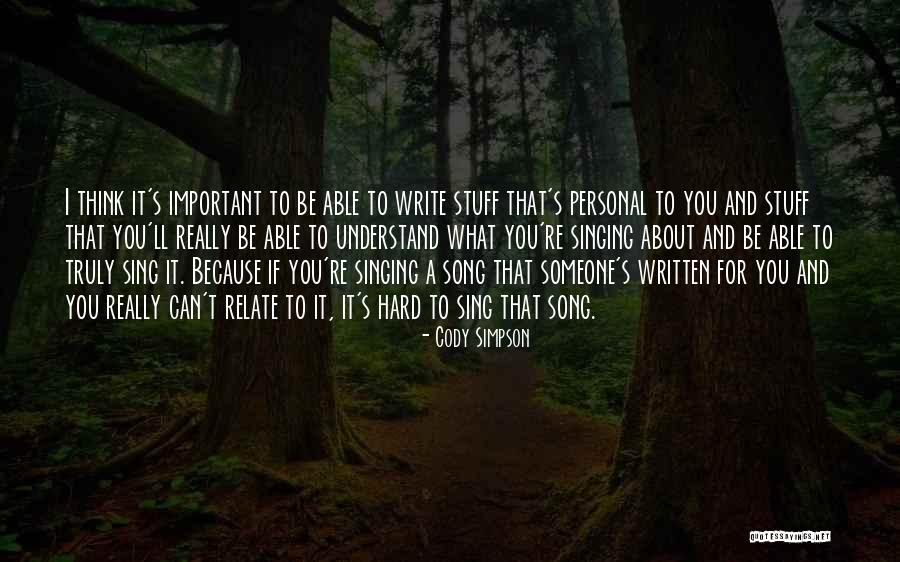 You Think You're Important Quotes By Cody Simpson You Think You're Important Quotes By Cody Simpson