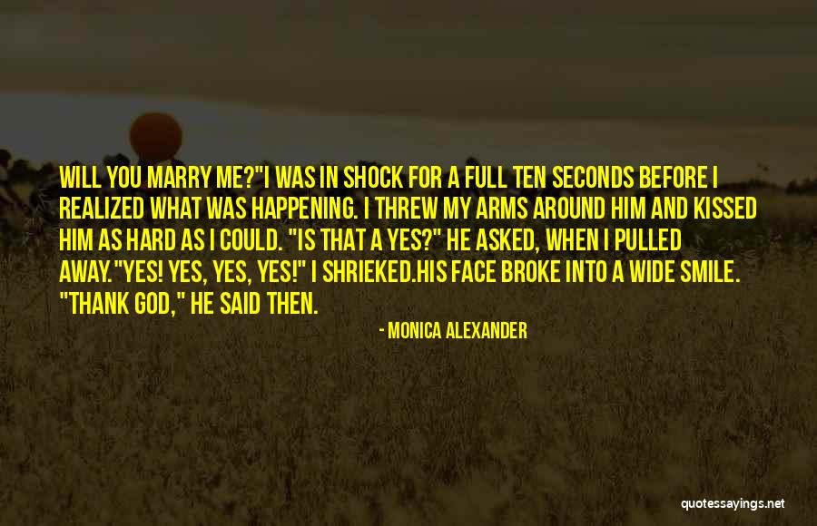 You Threw Me Away Quotes By Monica Alexander