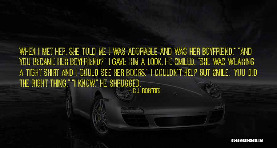 You Told Me I Couldn't Quotes By C.J. Roberts You Told Me I Couldn't Quotes By C.J. Roberts