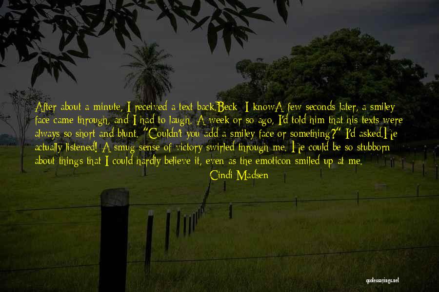 You Told Me I Couldn't Quotes By Cindi Madsen You Told Me I Couldn't Quotes By Cindi Madsen