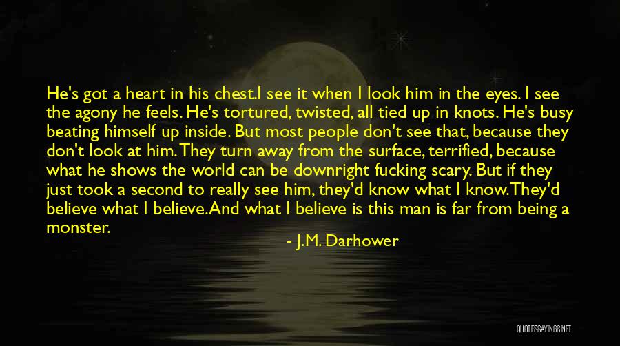 You Took My Heart Away Quotes By J.M. Darhower You Took My Heart Away Quotes By J.M. Darhower