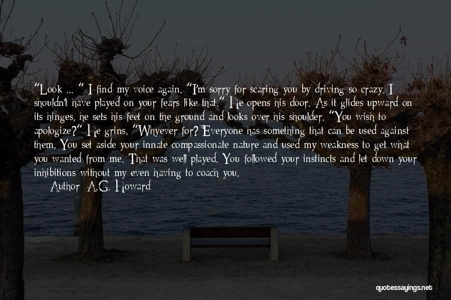 You Used Me Again Quotes By A.G. Howard