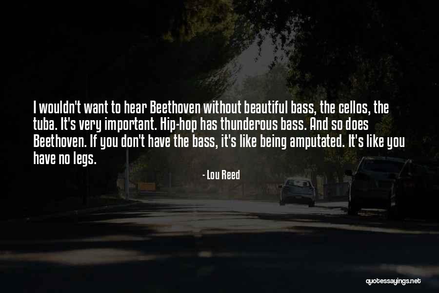 You Very Beautiful Quotes By Lou Reed