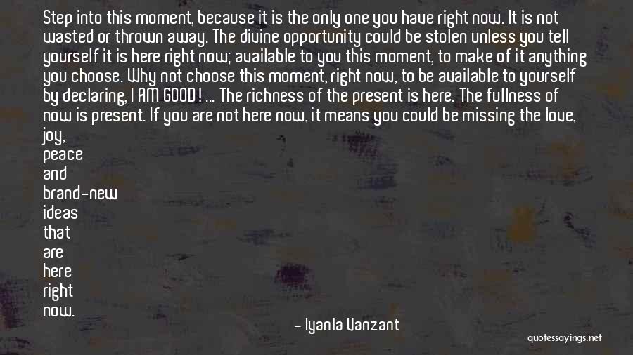 You Wasted My Love Quotes By Iyanla Vanzant