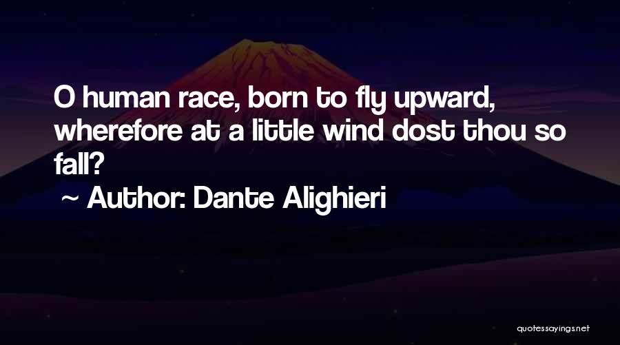 You Were Born To Fly Quotes By Dante Alighieri