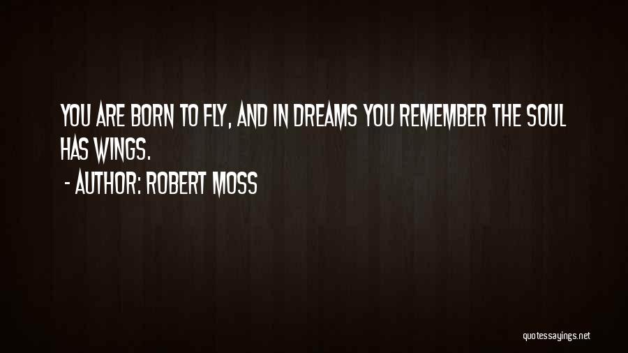 You Were Born To Fly Quotes By Robert Moss