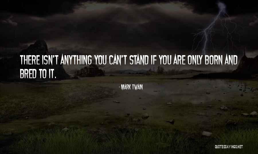 You Were Born To Stand Out Quotes By Mark Twain