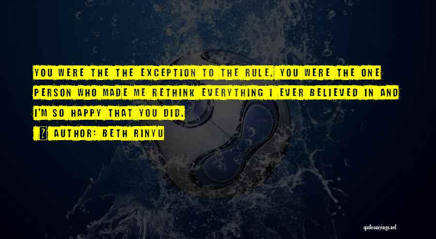 You Were Everything Quotes By Beth Rinyu