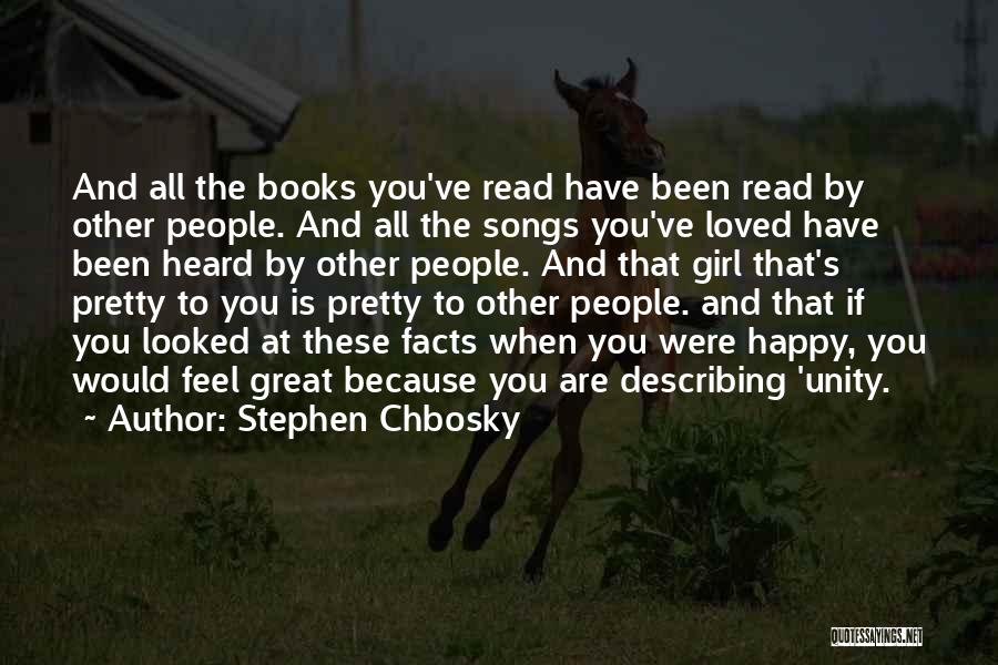 You Were Loved Quotes By Stephen Chbosky