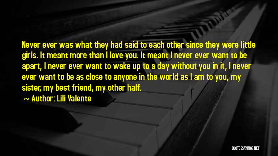 You Were My Friend Quotes By Lili Valente