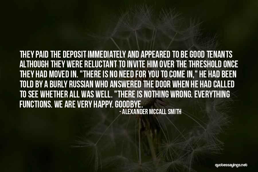 You Were Wrong Quotes By Alexander McCall Smith You Were Wrong Quotes By Alexander McCall Smith