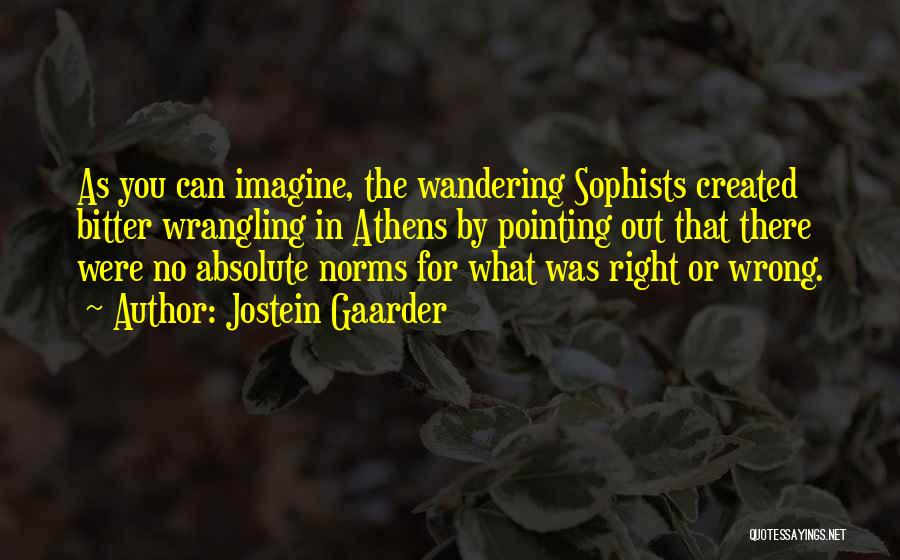 You Were Wrong Quotes By Jostein Gaarder