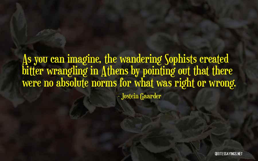 You Were Wrong Quotes By Jostein Gaarder