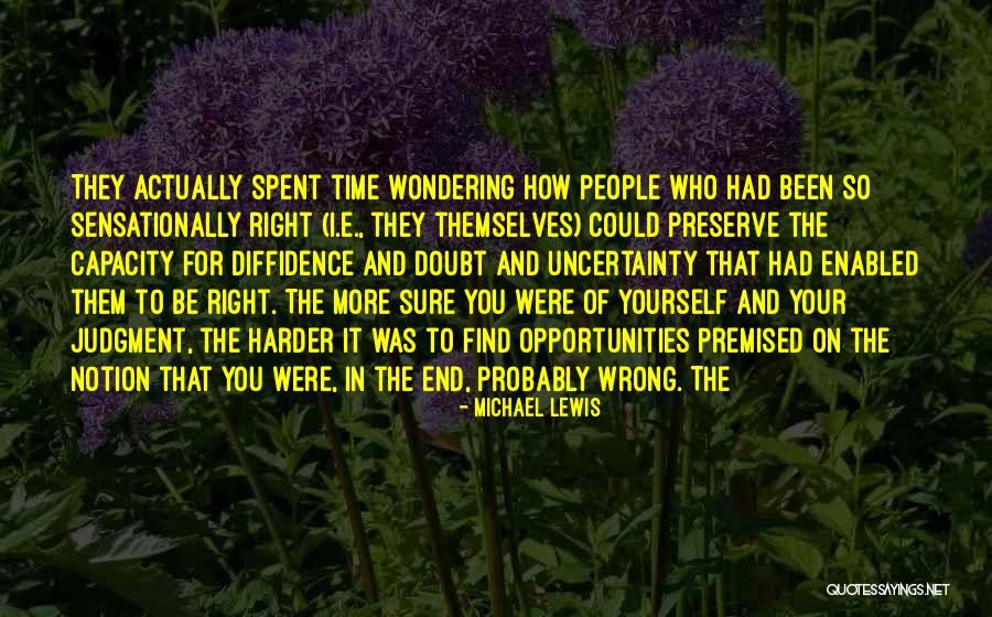 You Were Wrong Quotes By Michael Lewis