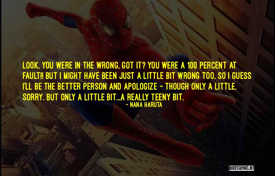 You Were Wrong Quotes By Nana Haruta You Were Wrong Quotes By Nana Haruta