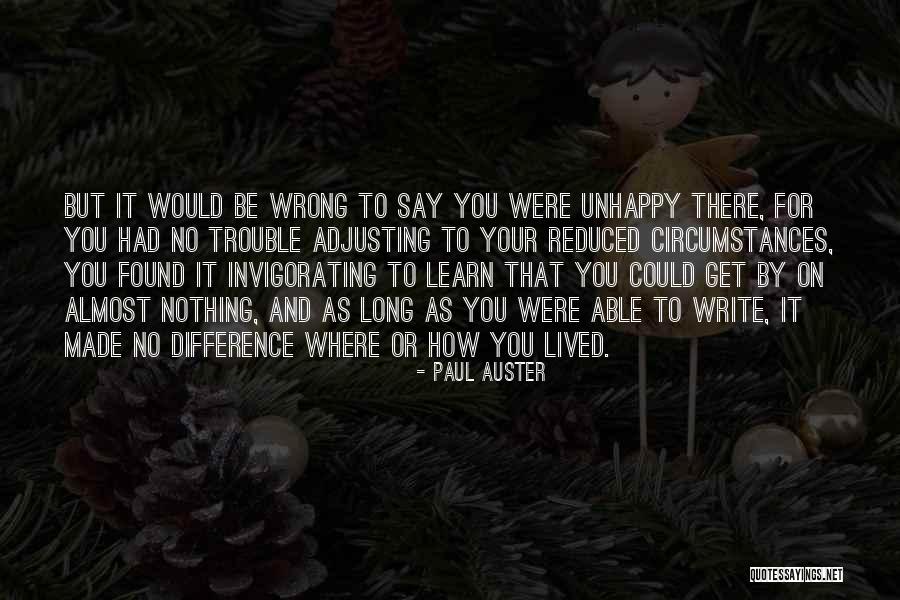 You Were Wrong Quotes By Paul Auster