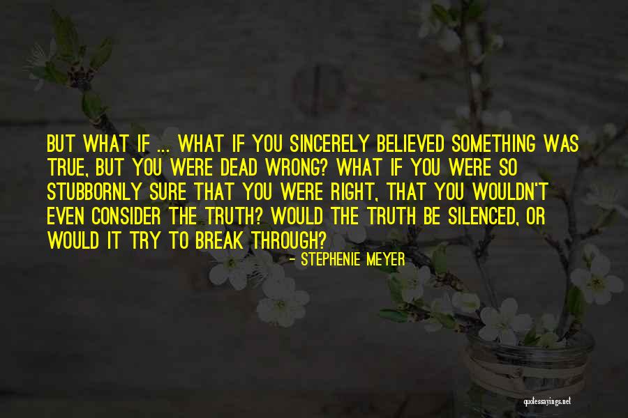 You Were Wrong Quotes By Stephenie Meyer You Were Wrong Quotes By Stephenie Meyer