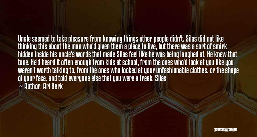 You Weren't There Quotes By Ari Berk