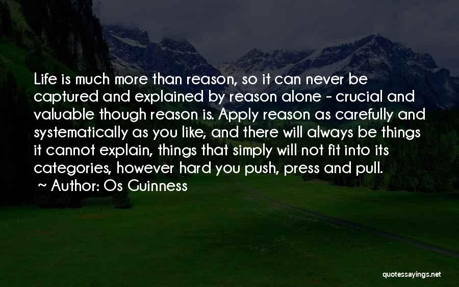 You Will Always Be Alone Quotes By Os Guinness