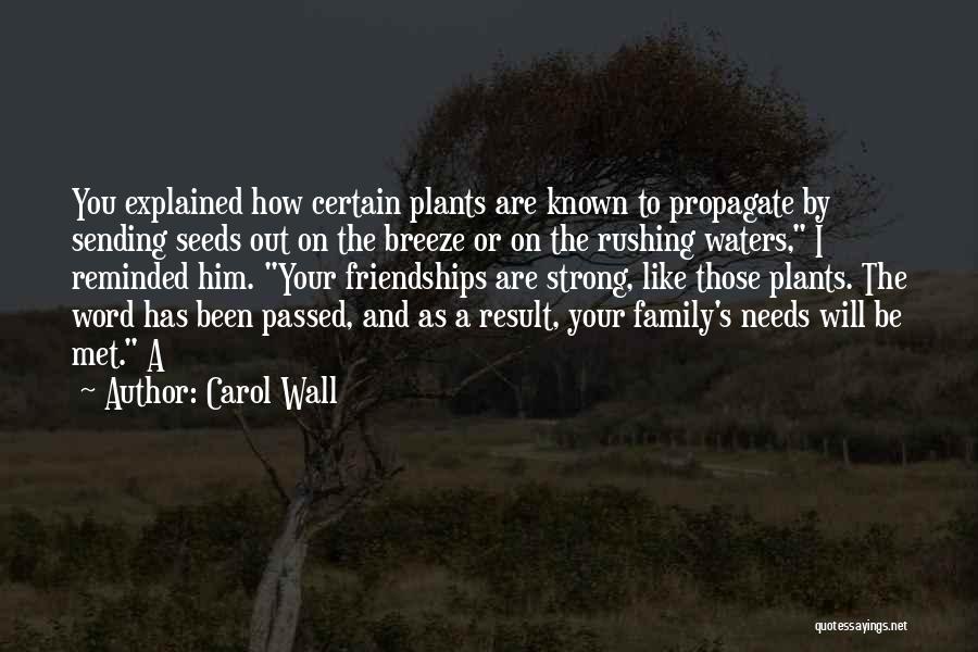 You Will Be Strong Quotes By Carol Wall