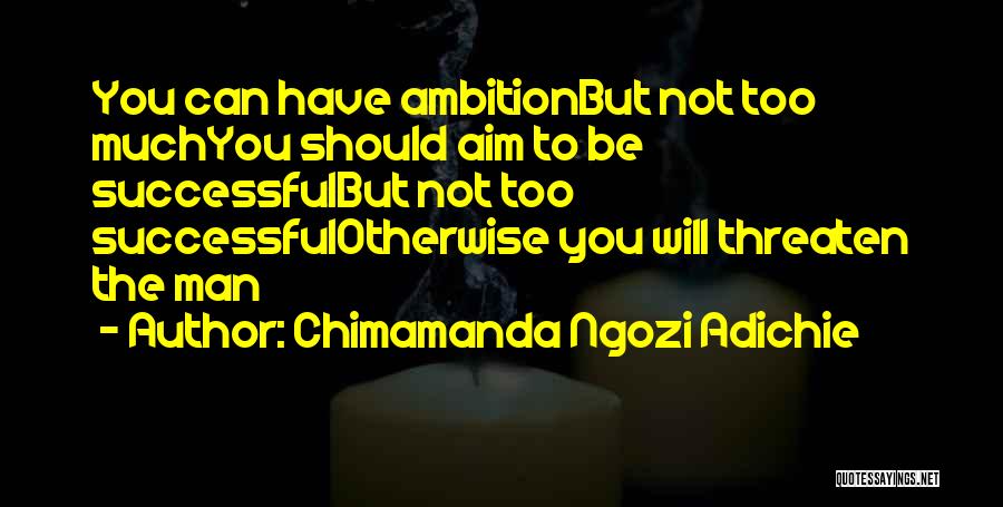 You Will Be Successful Quotes By Chimamanda Ngozi Adichie