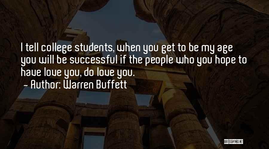 You Will Be Successful Quotes By Warren Buffett