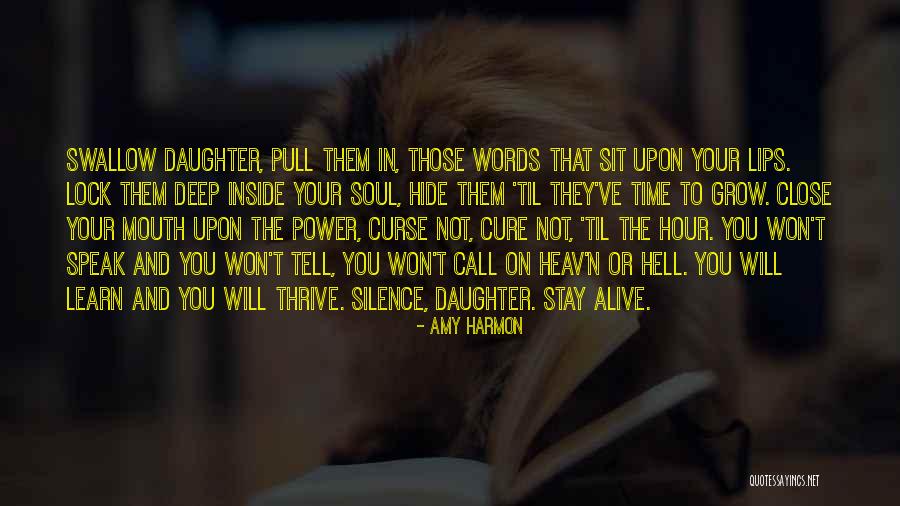 You Will Learn In Time Quotes By Amy Harmon You Will Learn In Time Quotes By Amy Harmon