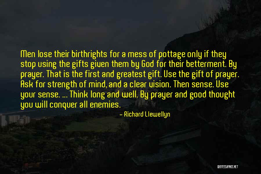 You Will Lose Them Quotes By Richard Llewellyn