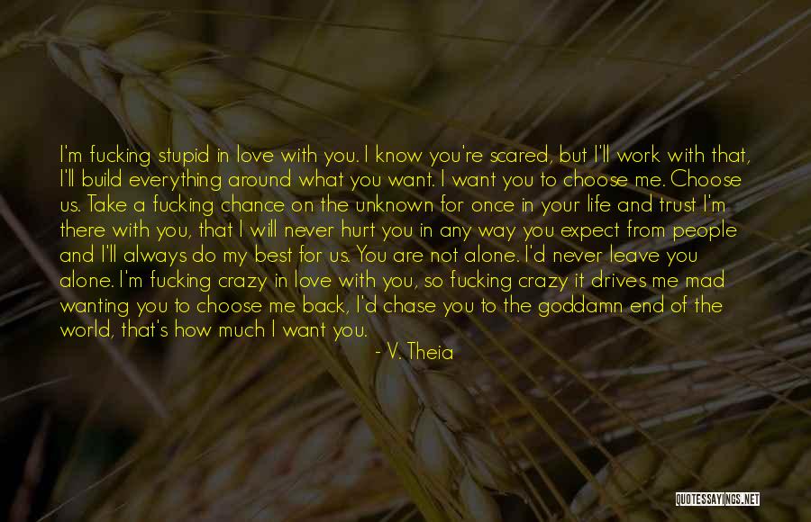 You Will Never Hurt Me Quotes By V. Theia