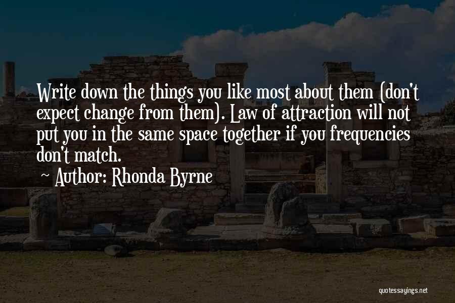 You Will Not Change Quotes By Rhonda Byrne