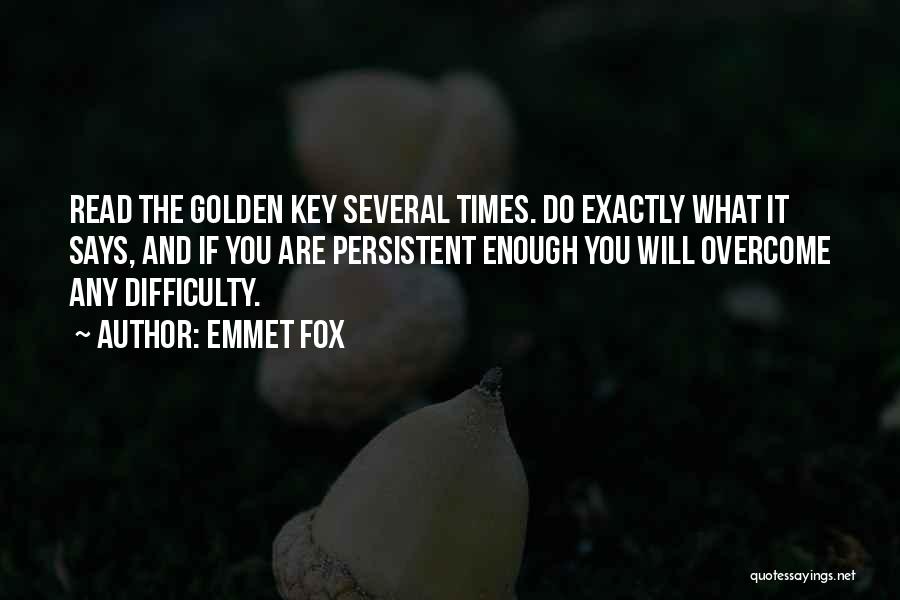 You Will Overcome Quotes By Emmet Fox