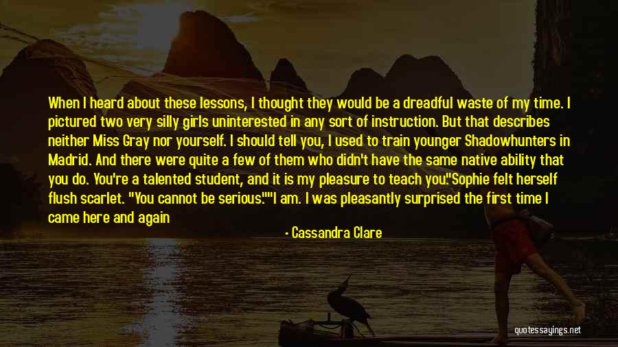 You Would Be Surprised Quotes By Cassandra Clare You Would Be Surprised Quotes By Cassandra Clare