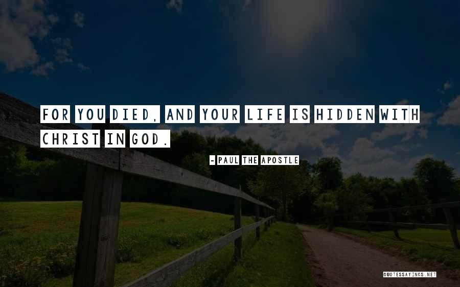 Youlden Quotes By Paul The Apostle Youlden Quotes By Paul The Apostle
