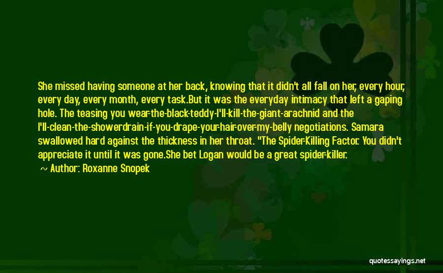 You'll Be Back Quotes By Roxanne Snopek