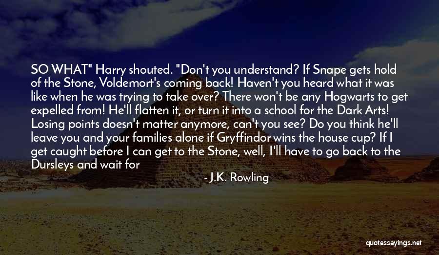 You'll Never Be Alone Quotes By J.K. Rowling