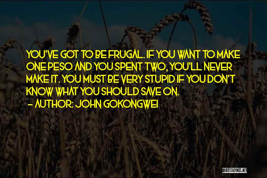 You'll Never Know Quotes By John Gokongwei