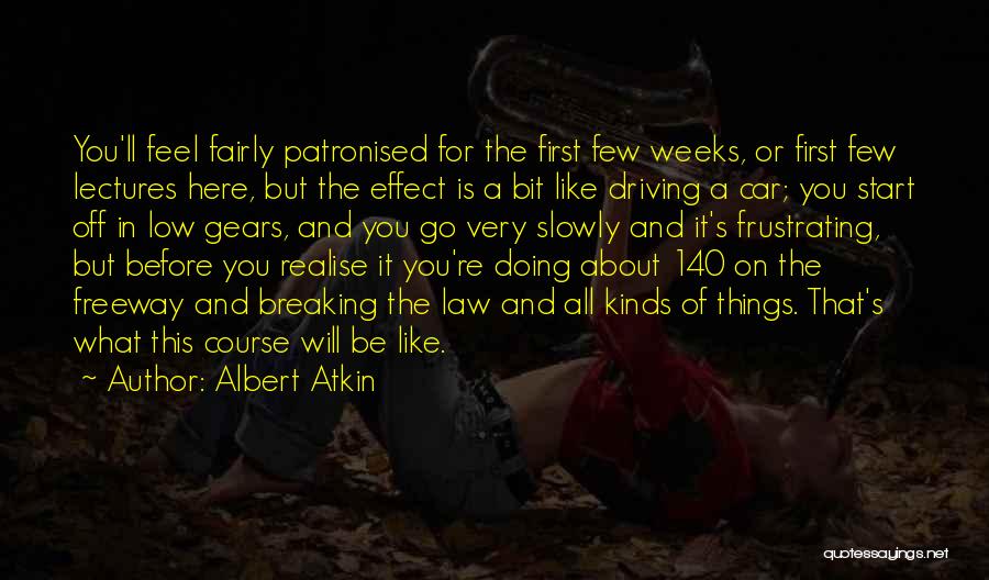 You'll Realise Quotes By Albert Atkin