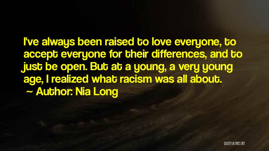 Young Age Love Quotes By Nia Long