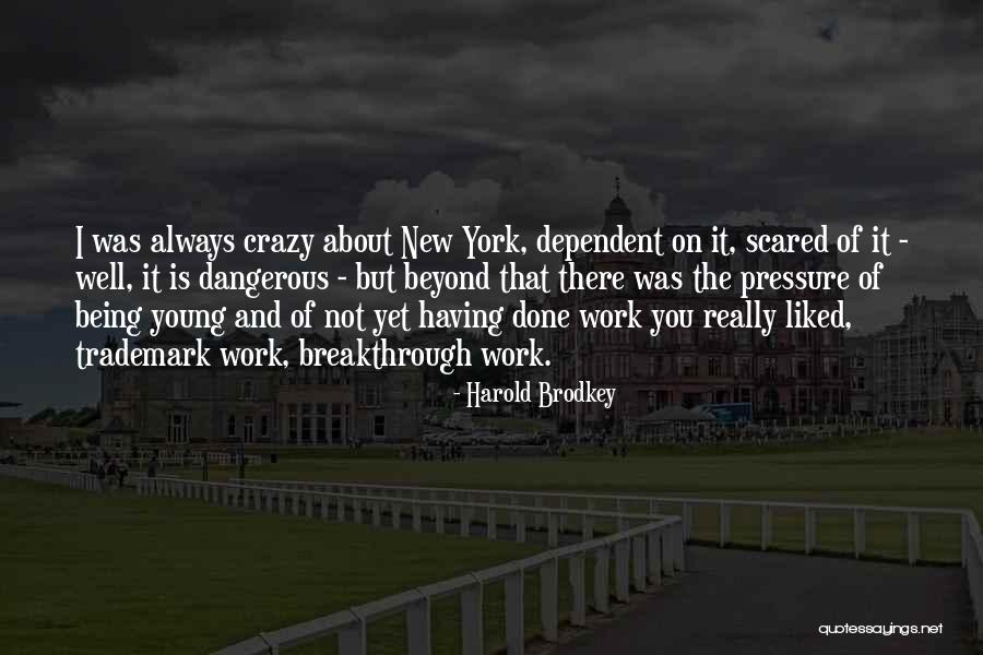 Young And Crazy Quotes By Harold Brodkey