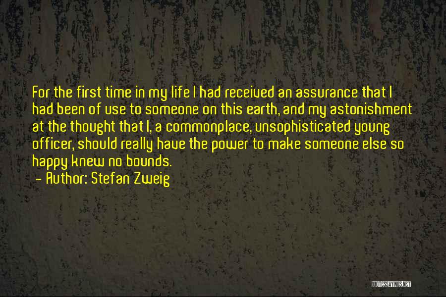 Young And Happy Quotes By Stefan Zweig