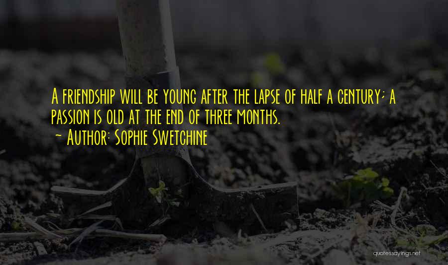 Young And Old Friendship Quotes By Sophie Swetchine