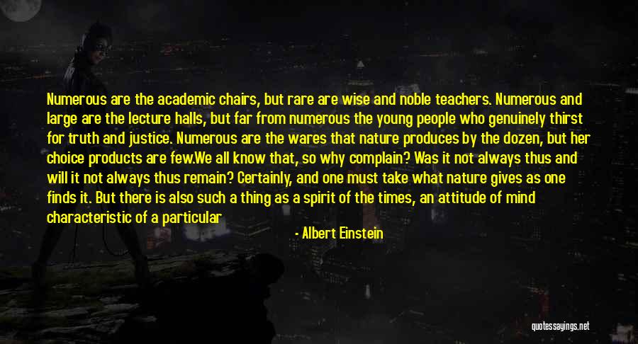 Young And Wise Quotes By Albert Einstein