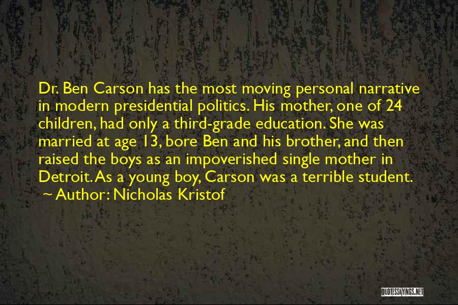Young Children's Education Quotes By Nicholas Kristof Young Children's Education Quotes By Nicholas Kristof