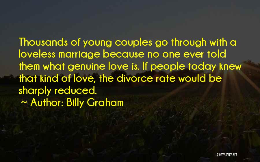 Young Couples In Love Quotes By Billy Graham