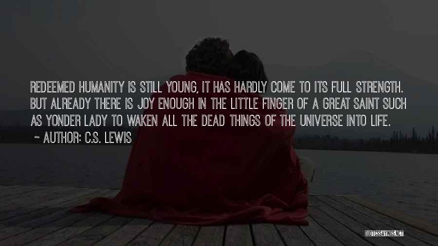 Young Lady Quotes By C.S. Lewis