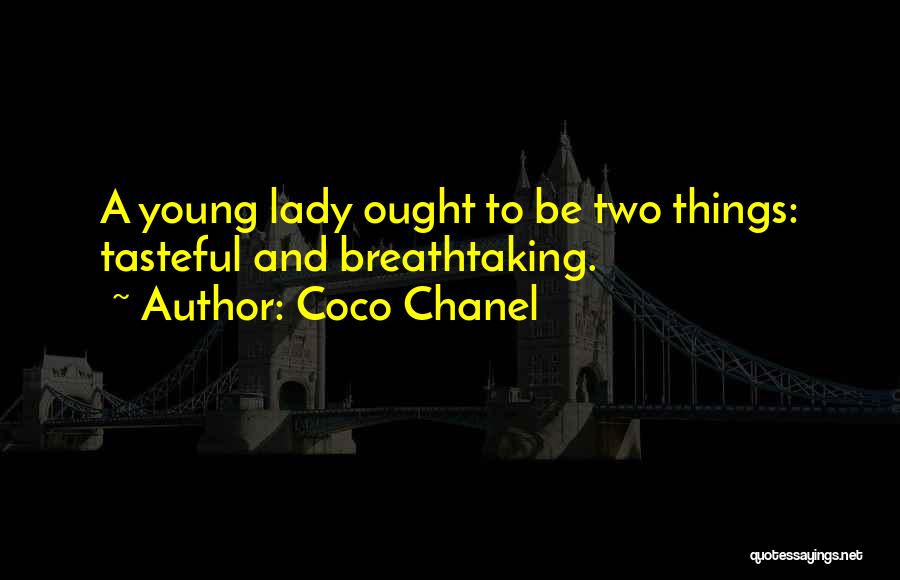 Young Lady Quotes By Coco Chanel