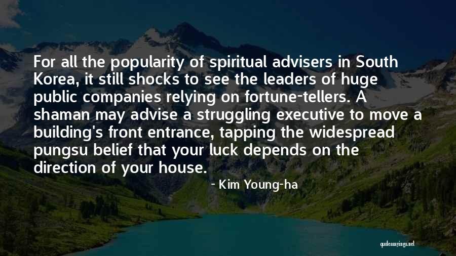 Young Leaders Quotes By Kim Young-ha