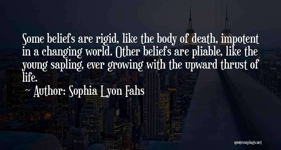 Young Life Death Quotes By Sophia Lyon Fahs