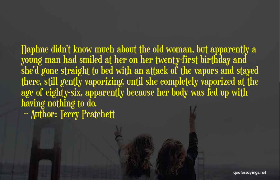 Young Man Birthday Quotes By Terry Pratchett