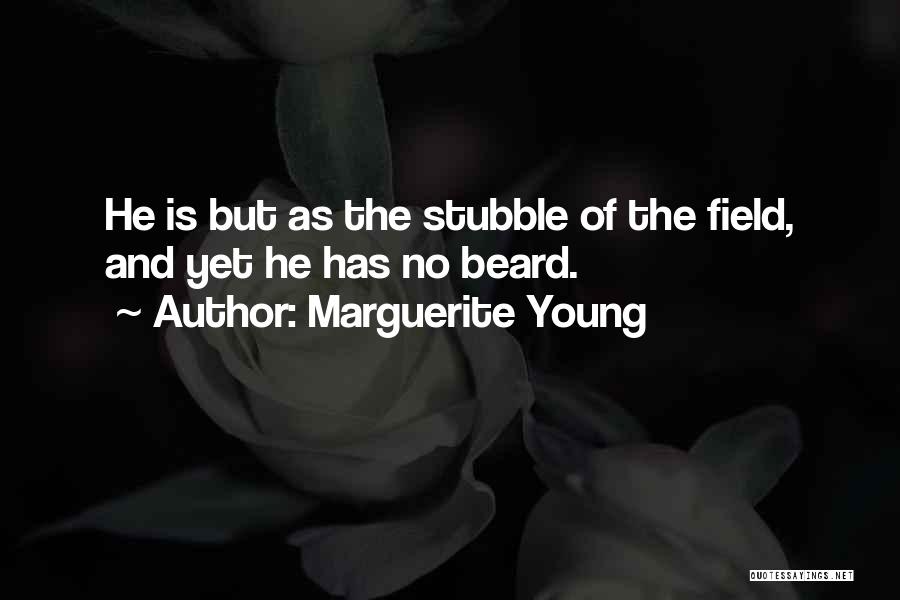 Young Man Death Quotes By Marguerite Young